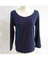 WT3596 Casual Stylish Top Blue