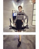 WP6740 Fashion Lace Skirt Black