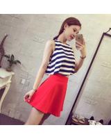 WT3684 Top and Skirt As Picture (1 Set)