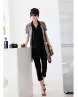 WT7055 One Piece Top Light Grey