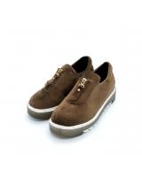 HA012 Korean Style Shoes Brown