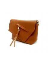 HA028 Zipper Sling Bags Brown