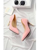 HA037 Pointed High Heels Pink