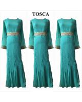 JW5009 Lace Mermaid Dress Tosca