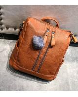 KW80217 Trendy Backpack Brown