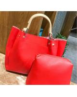 KW80220 Stylish 2 In 1 Handbag Red