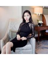 SWK91025 Charming Dress Black