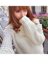 SWK91030 Fashion Knit Top White