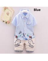 SWK91034 Kids Top and Pant Set Blue