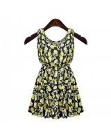 WD21222 Fashion Sleeveless Dress As Picture