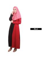 MH008 Pretty Jubah Black