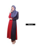 MH008 Pretty Jubah Maroon