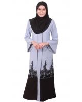 MH035 Lovely Jubah Grey