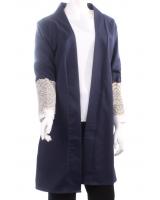 MH037 Charming Cardigan Navy Blue