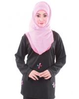 MH053 Charming Blouse Black