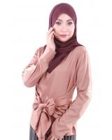 MH055 Fashion Blouse Brown