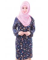 MH066 Pretty Blouse Navy Blue