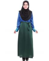 MH071 Stylish Jubah Navy Blue