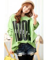 JW5031 Trendy Top Green