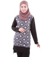 MH075 Fashion Blouse Grey