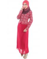 MH090 Charming Jubah Maroon