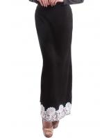 MH096 Fashion Long Skirt Black