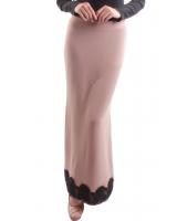 MH096 Fashion Long Skirt Brown