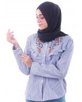 MH121 Stylish Blouse Blue