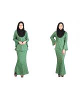 QA-404 Women Baju Kurung Green