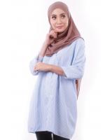 MH126 Stylish Blouse Soft Blue