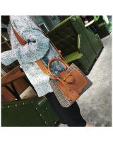 KW80320 Retro Tote Bag Brown