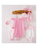 SH-614 Newborn Baby Clothing Sets Pink