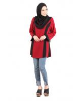 QA-433 Stylish Women Top Red