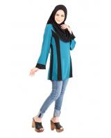 QA-433 Stylish Women Top Turquoise