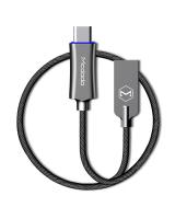 Type C Smart LED Auto-Disconnect Cable (Black)