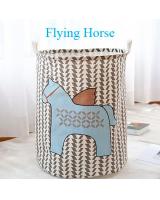 BL5007 Cute Laundry Basket Horse