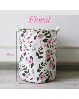 BL5008 Floral Laundry Basket As Picture