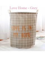 BL5009 Stylish Laundry Basket Home Grey