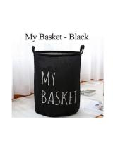 BL5009 Stylish Laundry Basket Black