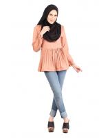 QA-444 Women Blouse Collection Beige