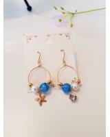 KR-001 Stylish Earring Blue