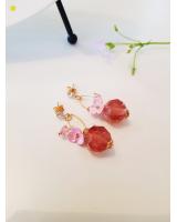 KR-007 Fashion Earring Red