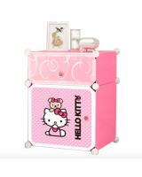 BL5024 Hello Kitty 2 Cube Cabinet Pink