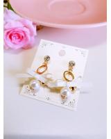 KR-042 Fashion Earring White