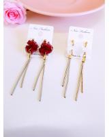 KR-043 Stylish Earring Red