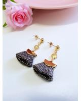 KR-051 Trendy Earring Black