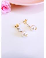 KR-056 Trendy Earring White