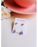 KR-060 Pretty Earring Purple