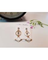 KR-067 Trendy Earring White