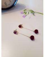 KR-071 Stylish Earring Maroon